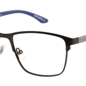 schwarz matt / blau
